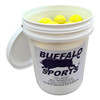 Buffalo Sports Pressureless Tennis Balls 72 In Bucket